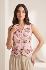Blush Riva Waistcoat