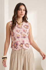 Blush Riva Waistcoat