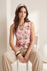 Blush Riva Waistcoat