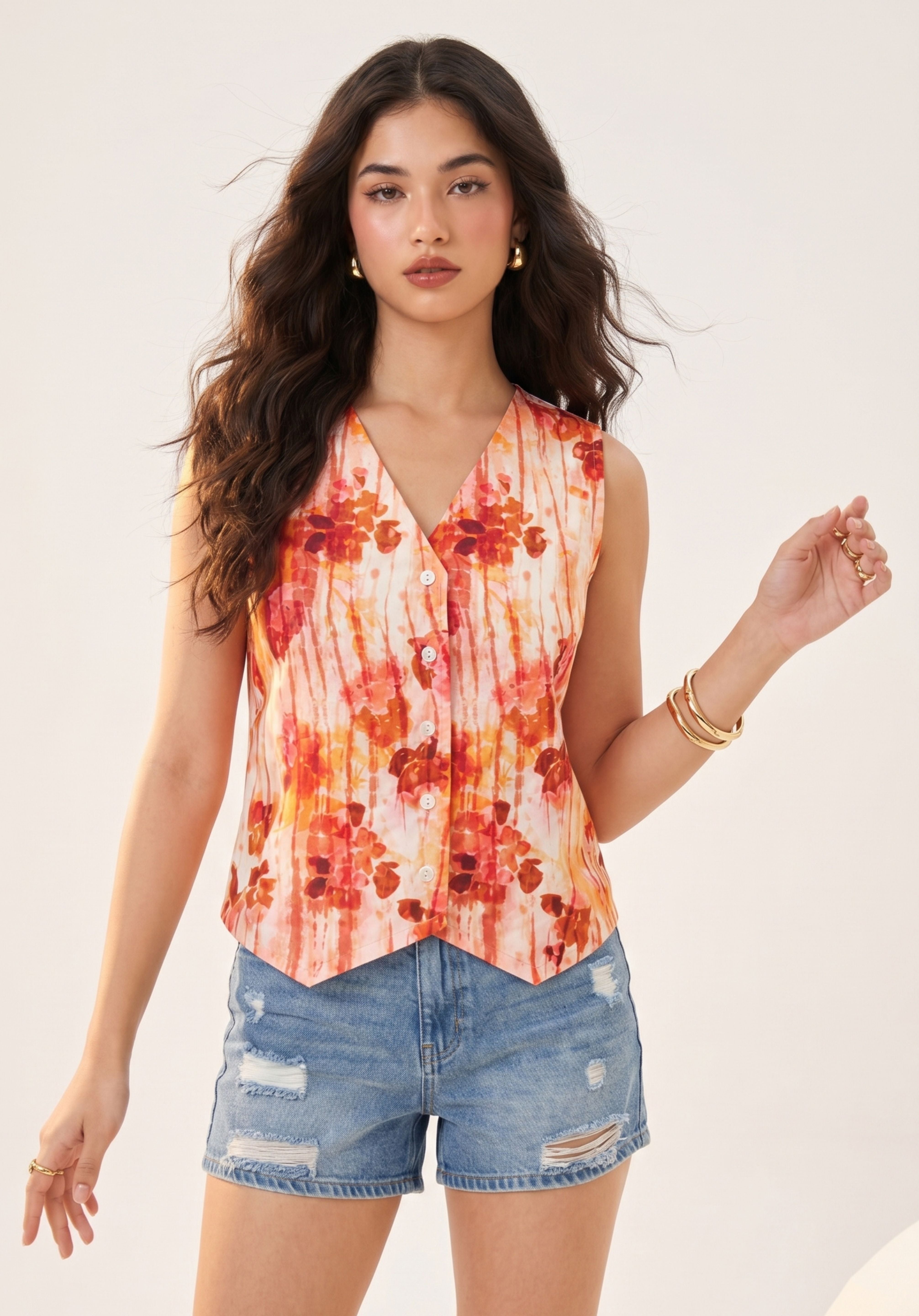Sunset Parina Waistcoat