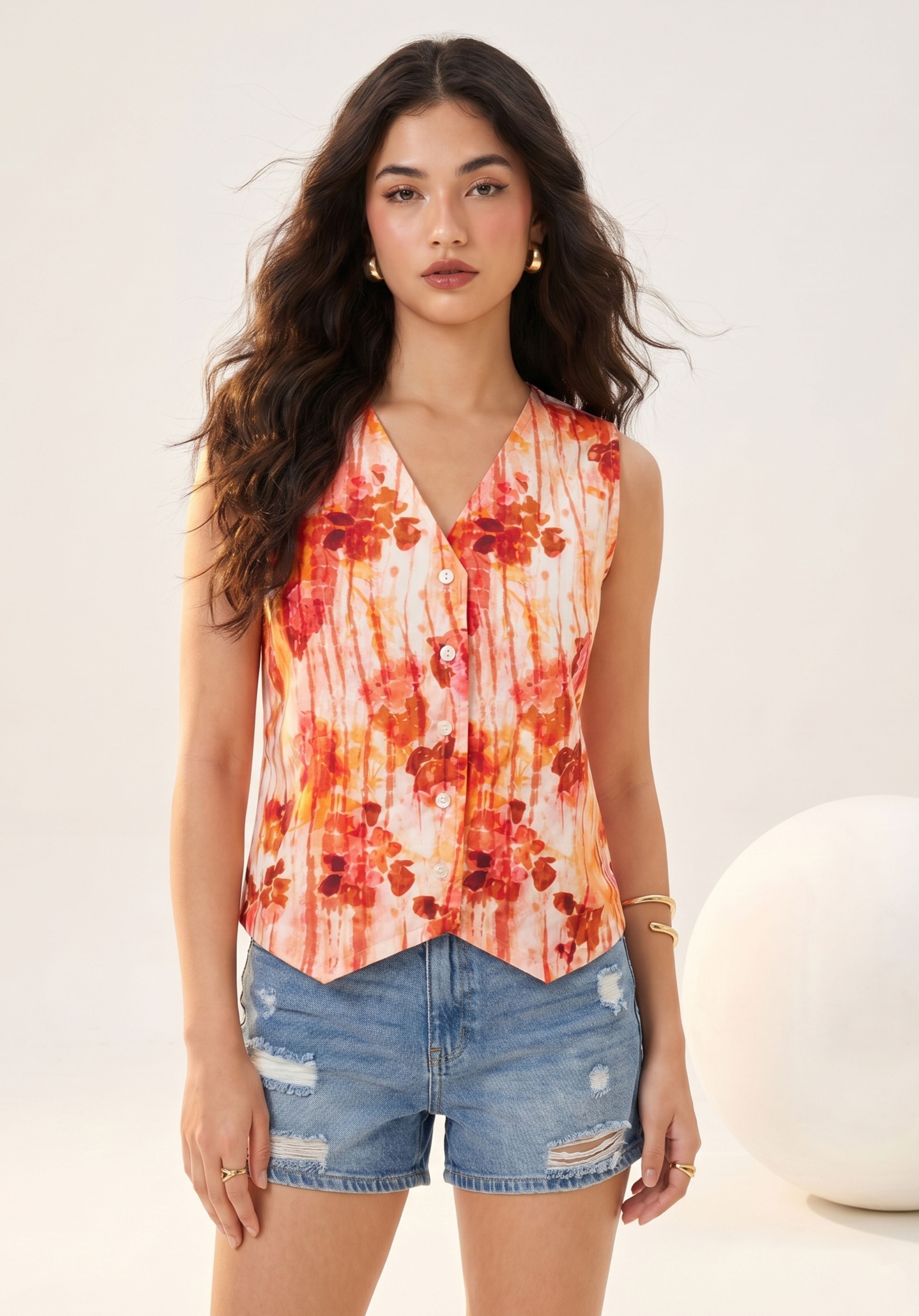 Sunset Parina Waistcoat