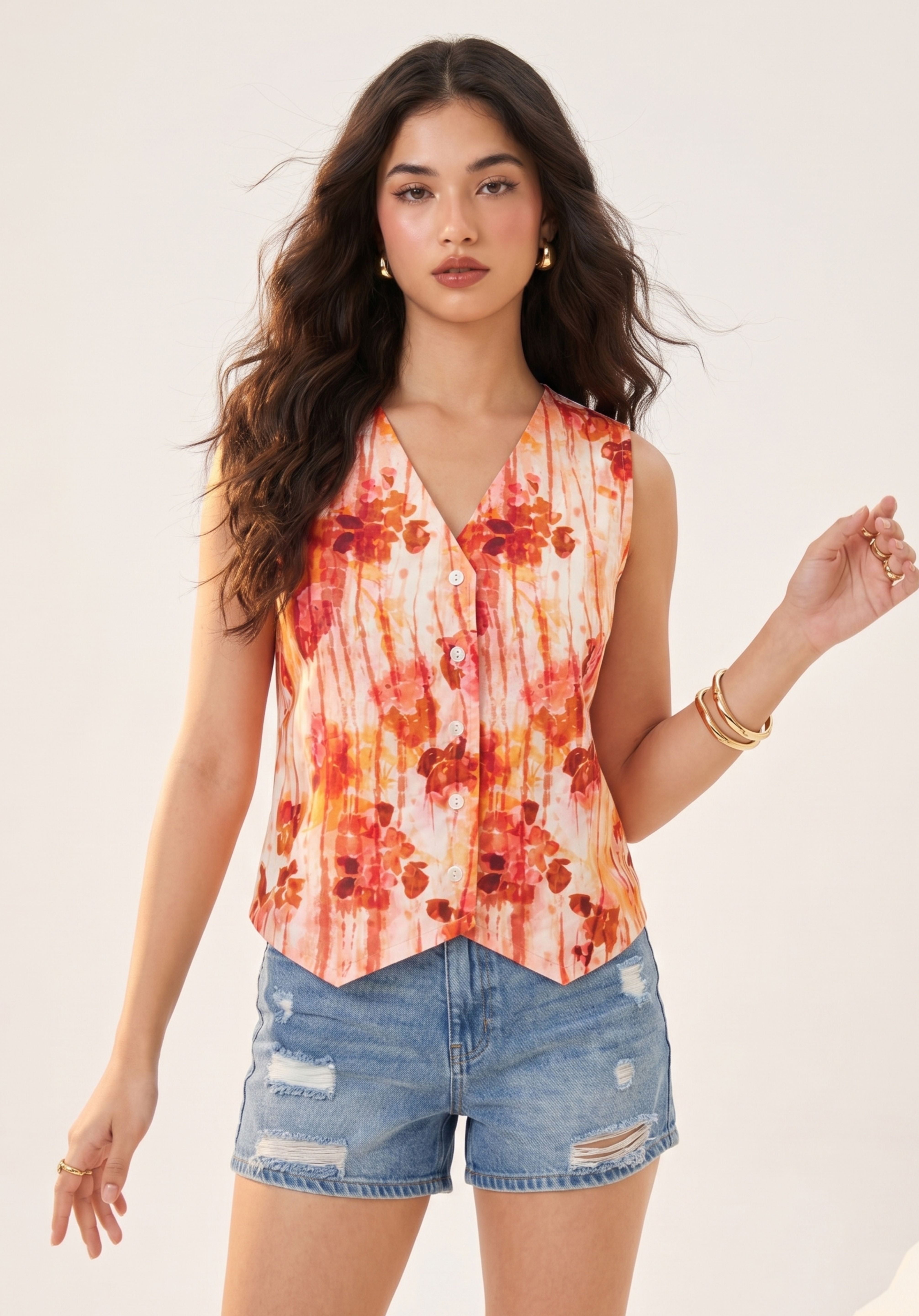 Sunset Parina Waistcoat