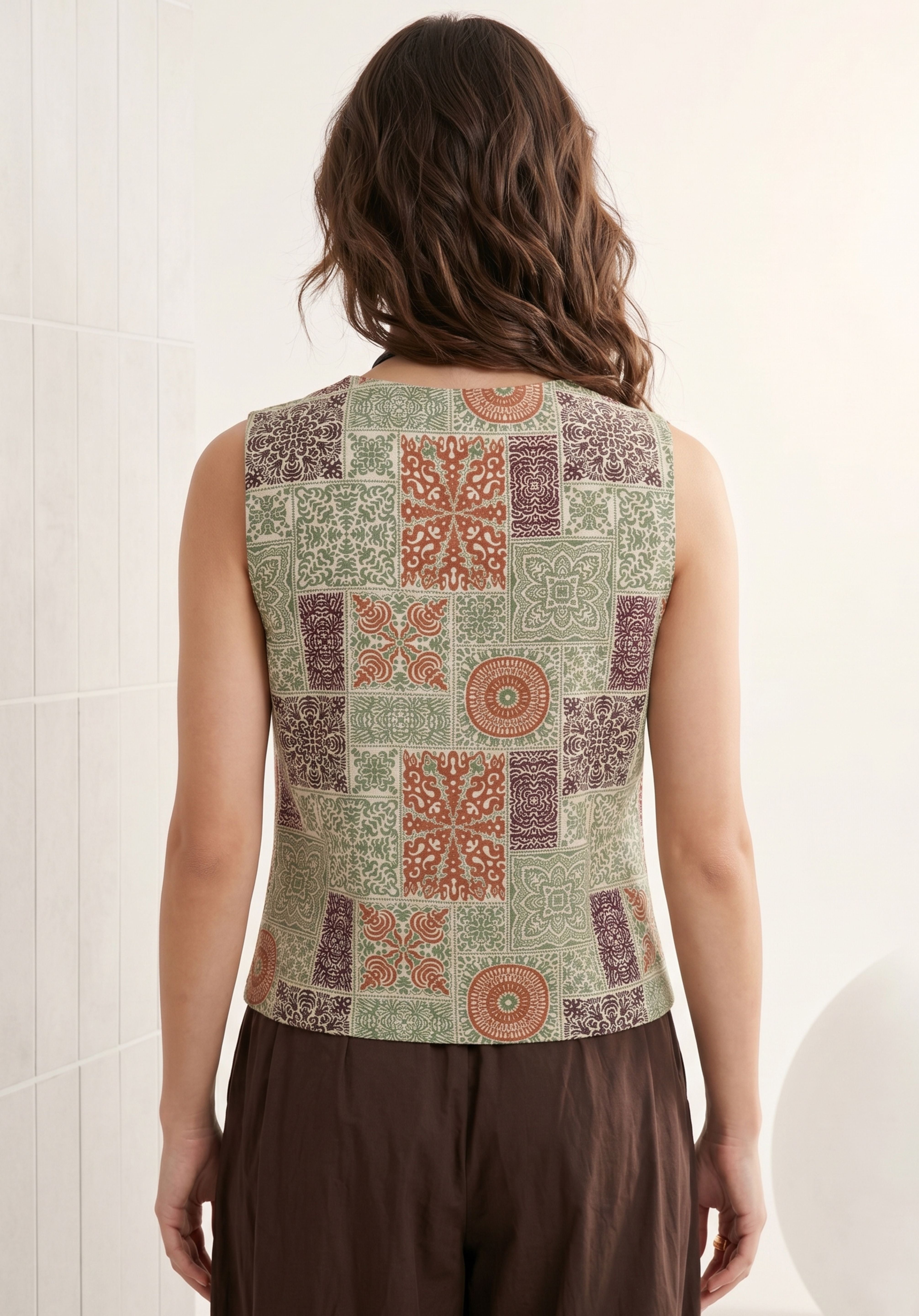 Sage Meher Waistcoat