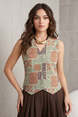 Sage Meher Waistcoat