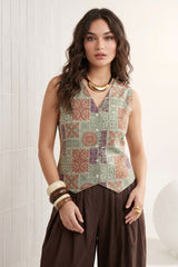 Sage Meher Waistcoat