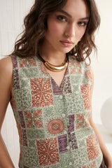 Sage Meher Waistcoat