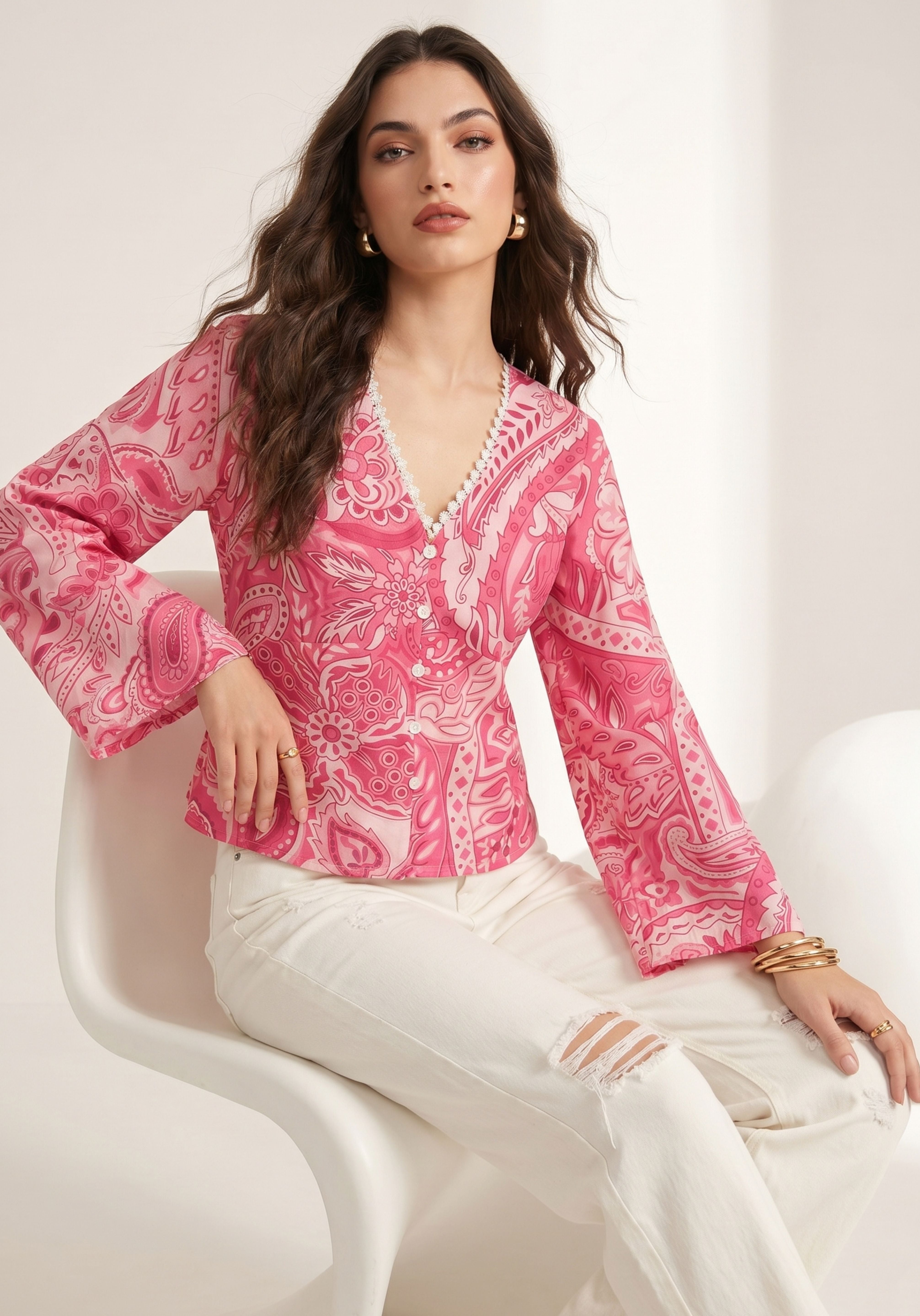 Pink Charvi Top