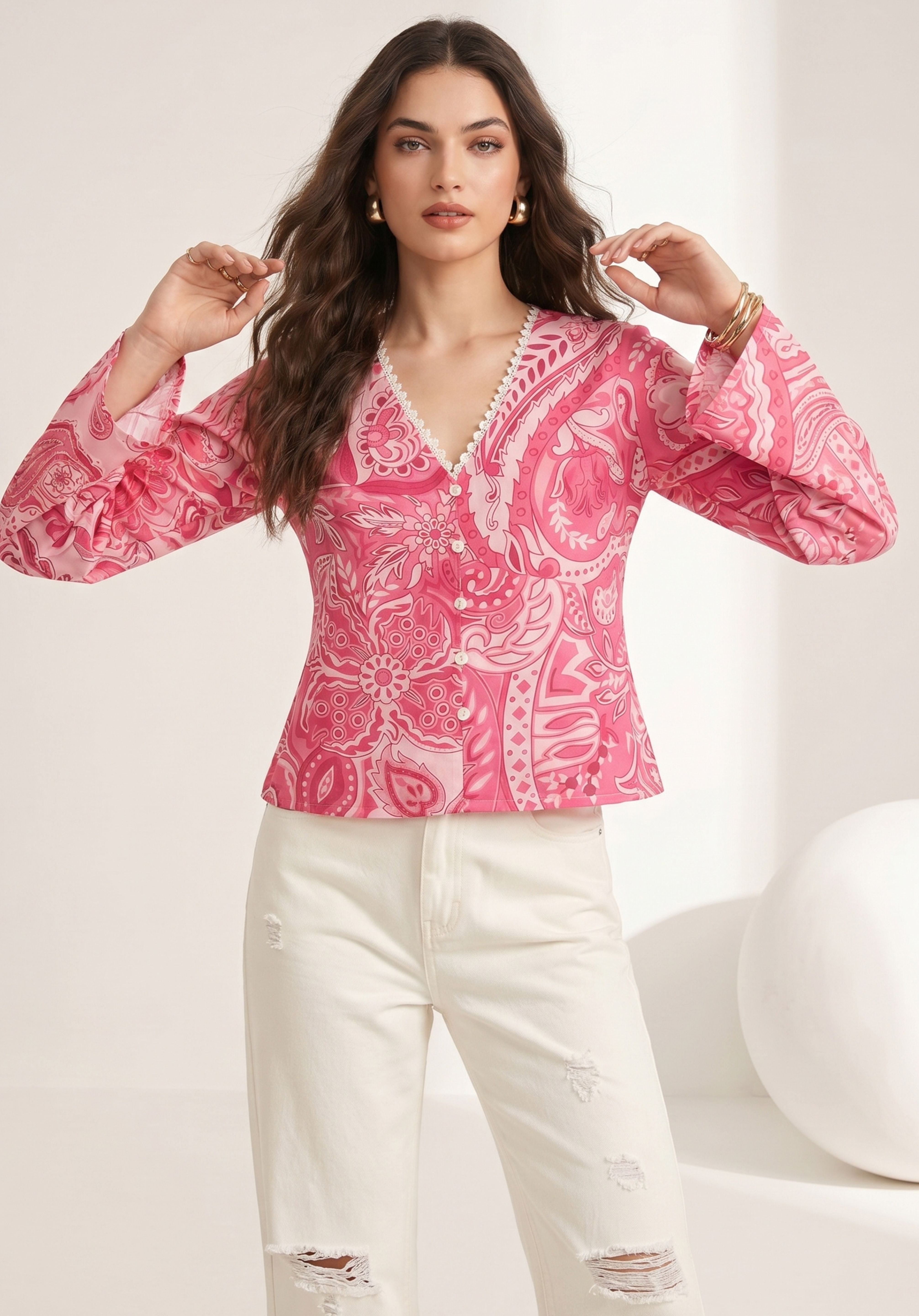 Pink Charvi Top