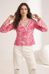 Pink Charvi Top