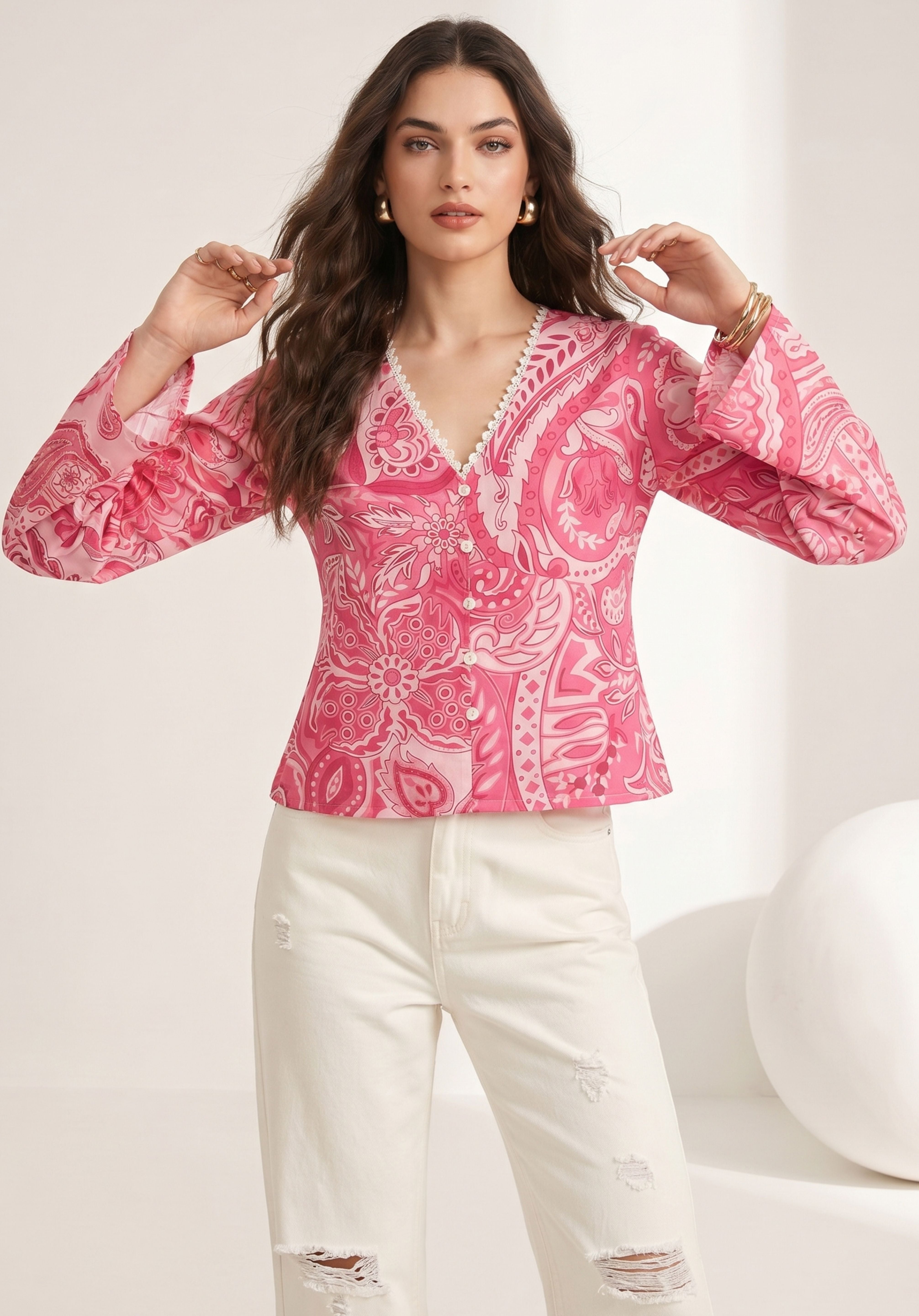 Pink Charvi Top