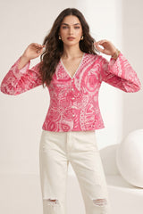 Pink Charvi Top