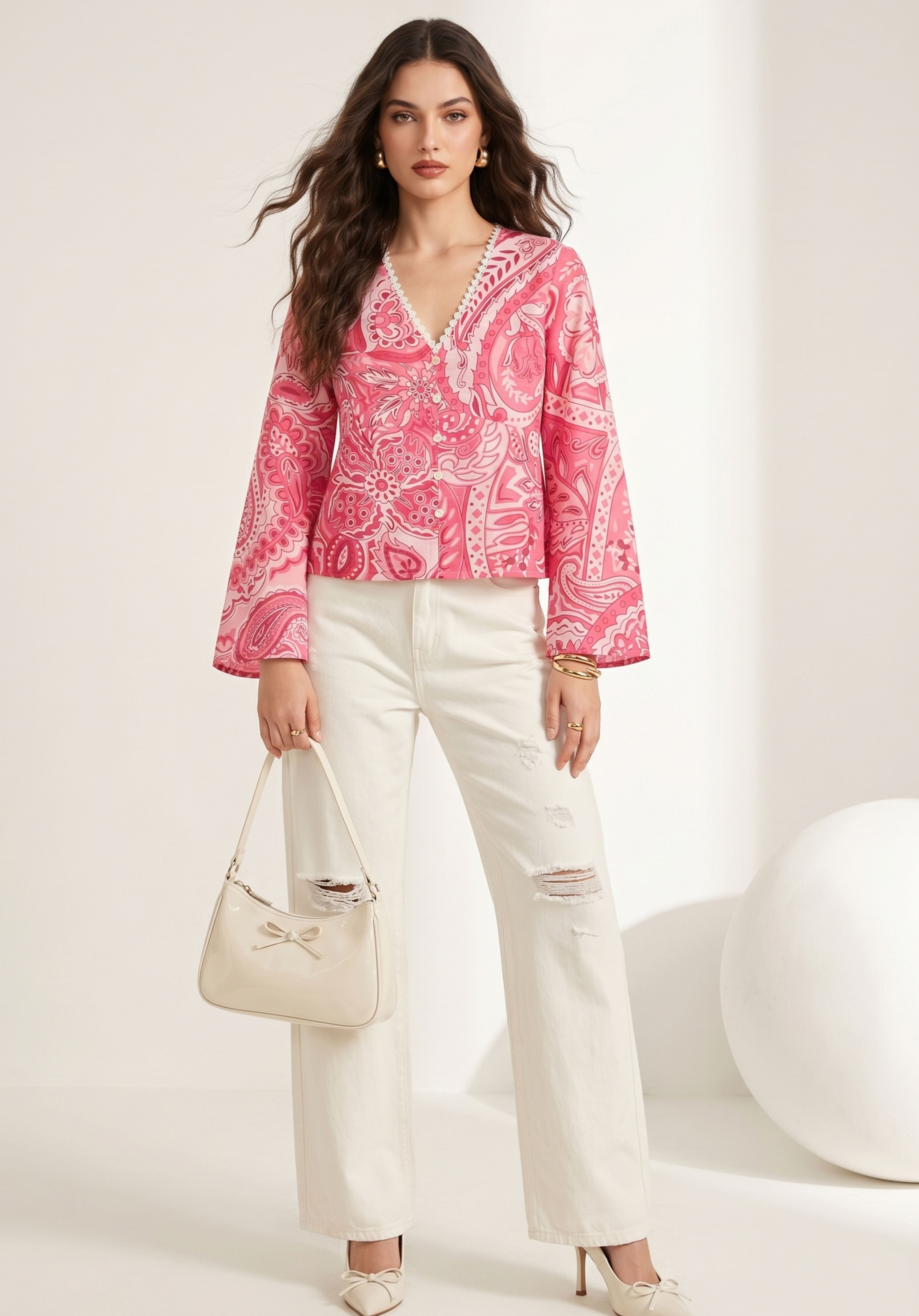 Pink Charvi Top