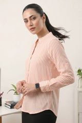 Peach Vedika Shirt