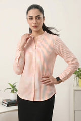 Peach Vedika Shirt