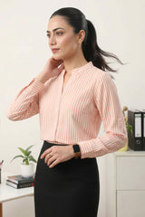 Peach Vedika Shirt
