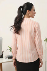 Peach Vedika Shirt
