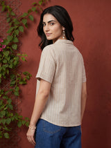 Beige Veda Top