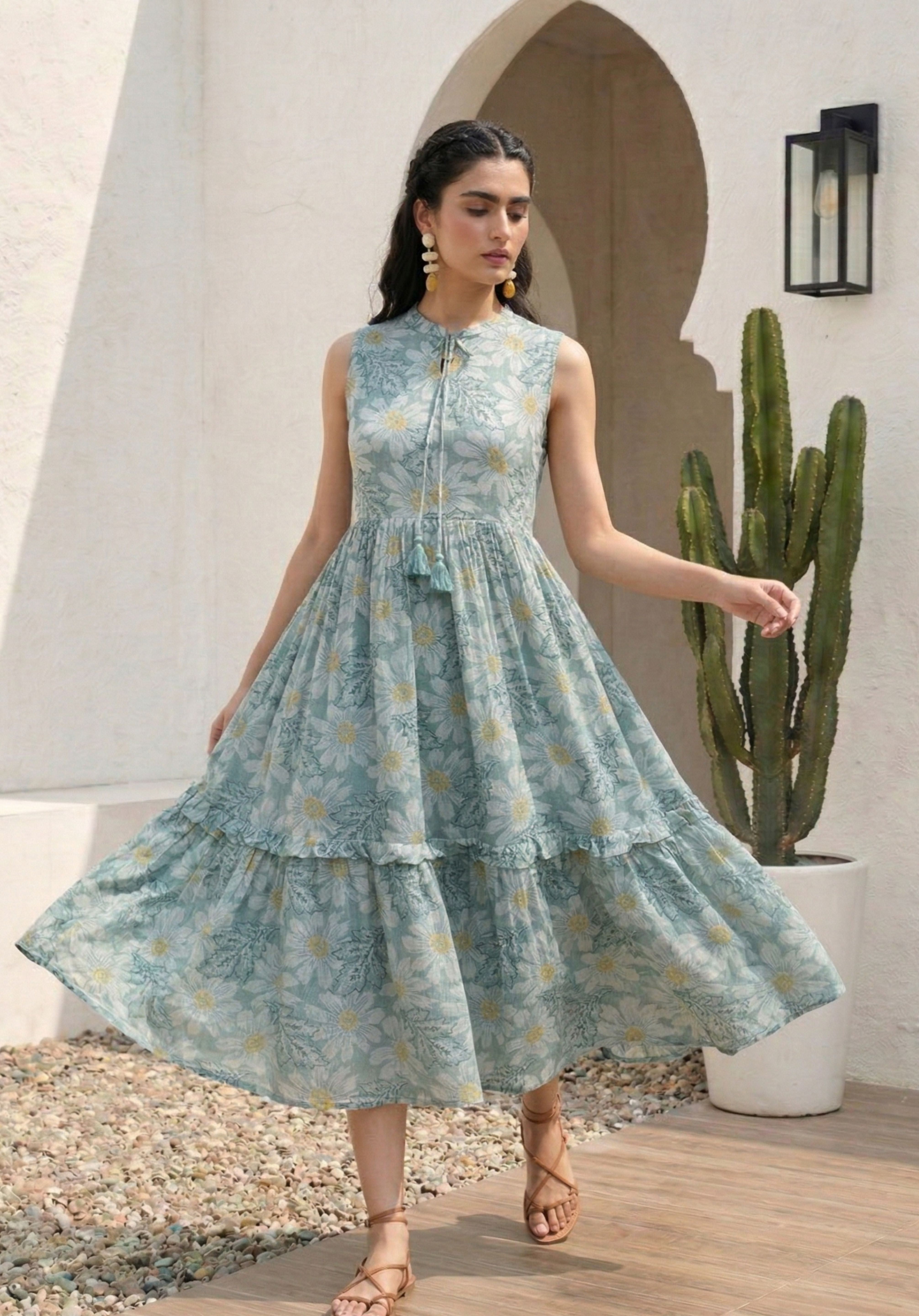 Mint Ruhi Dress
