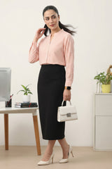 Peach Vedika Shirt