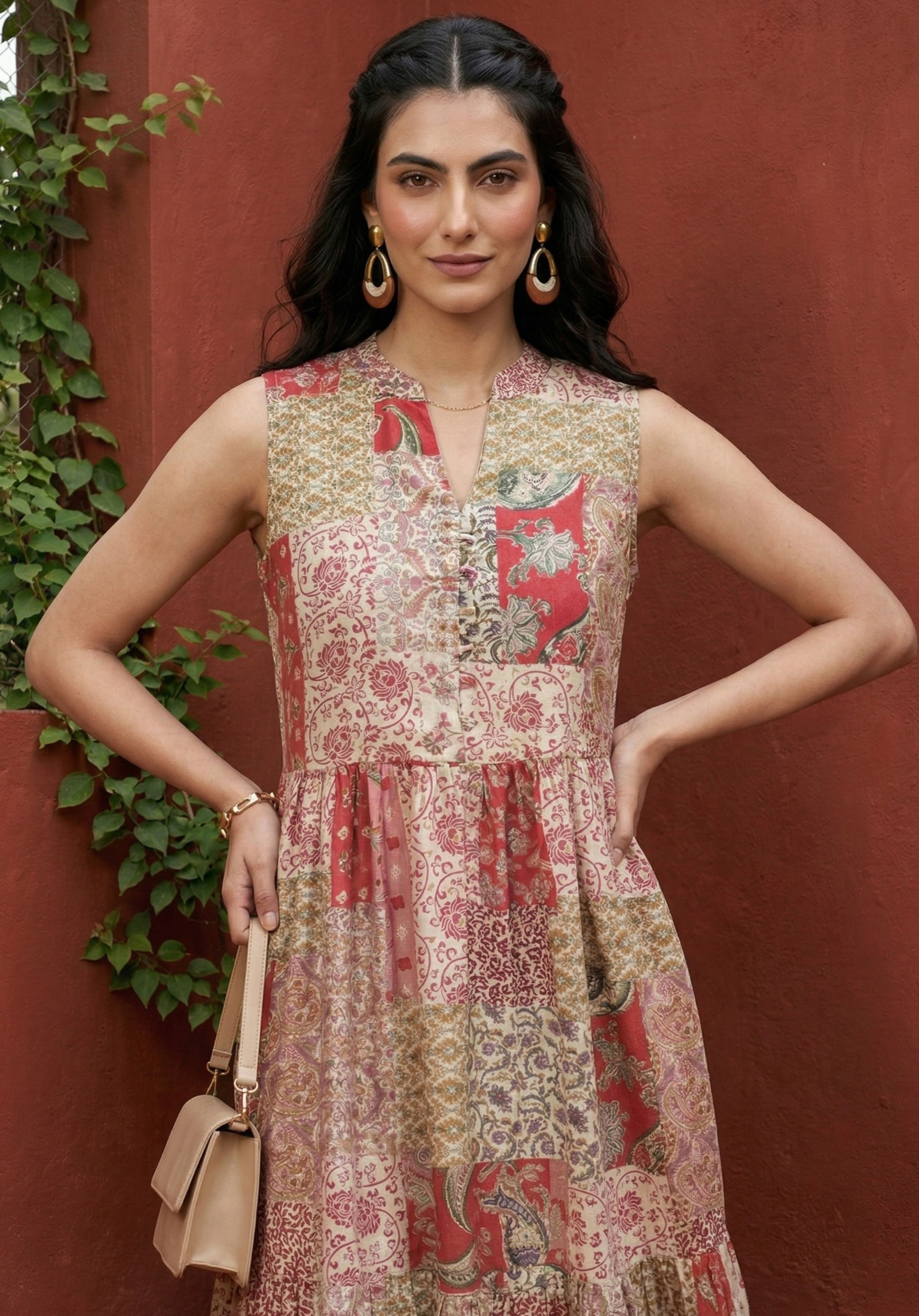Multicolor Avni Dress