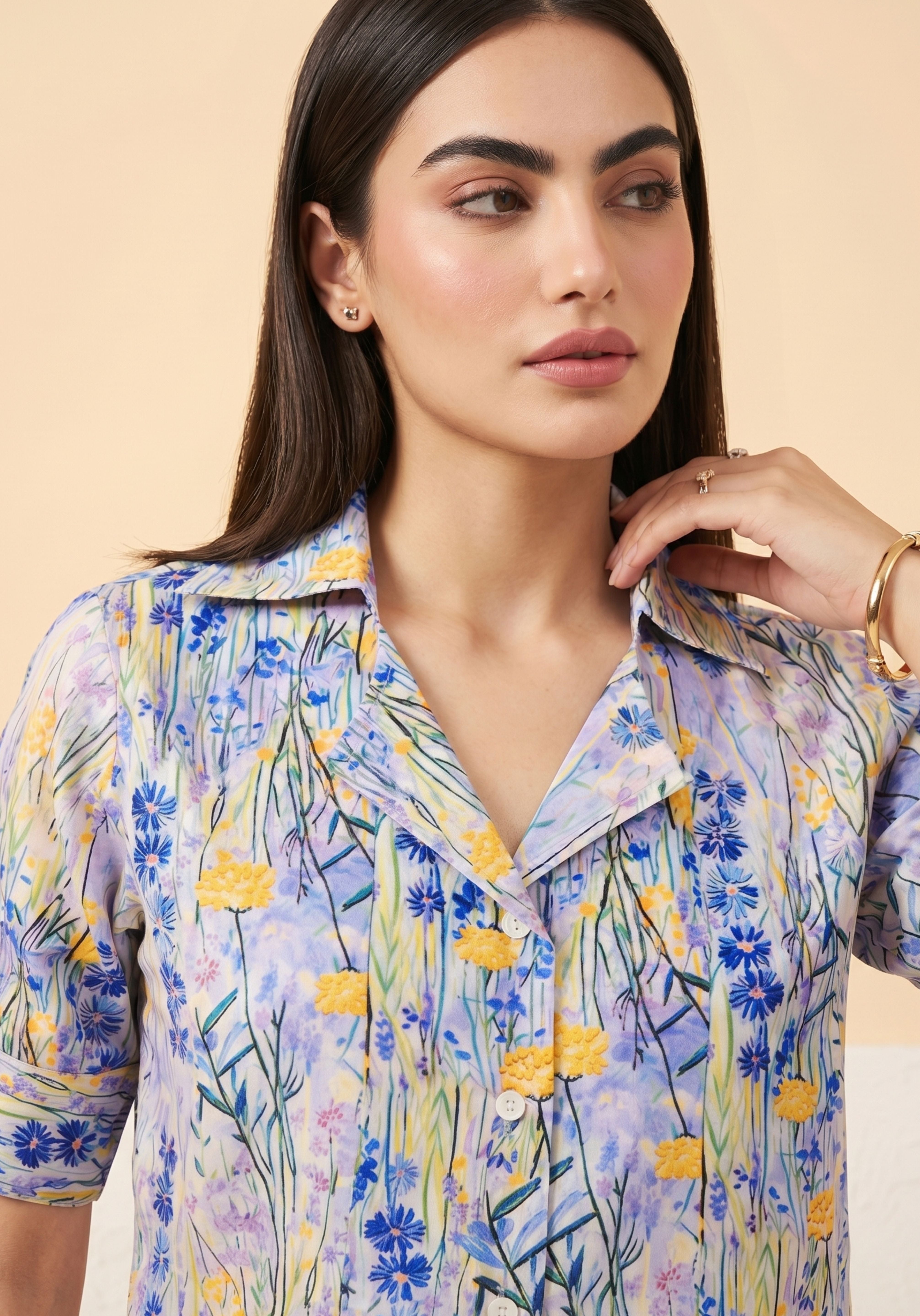 Lavender Eshani Shirt