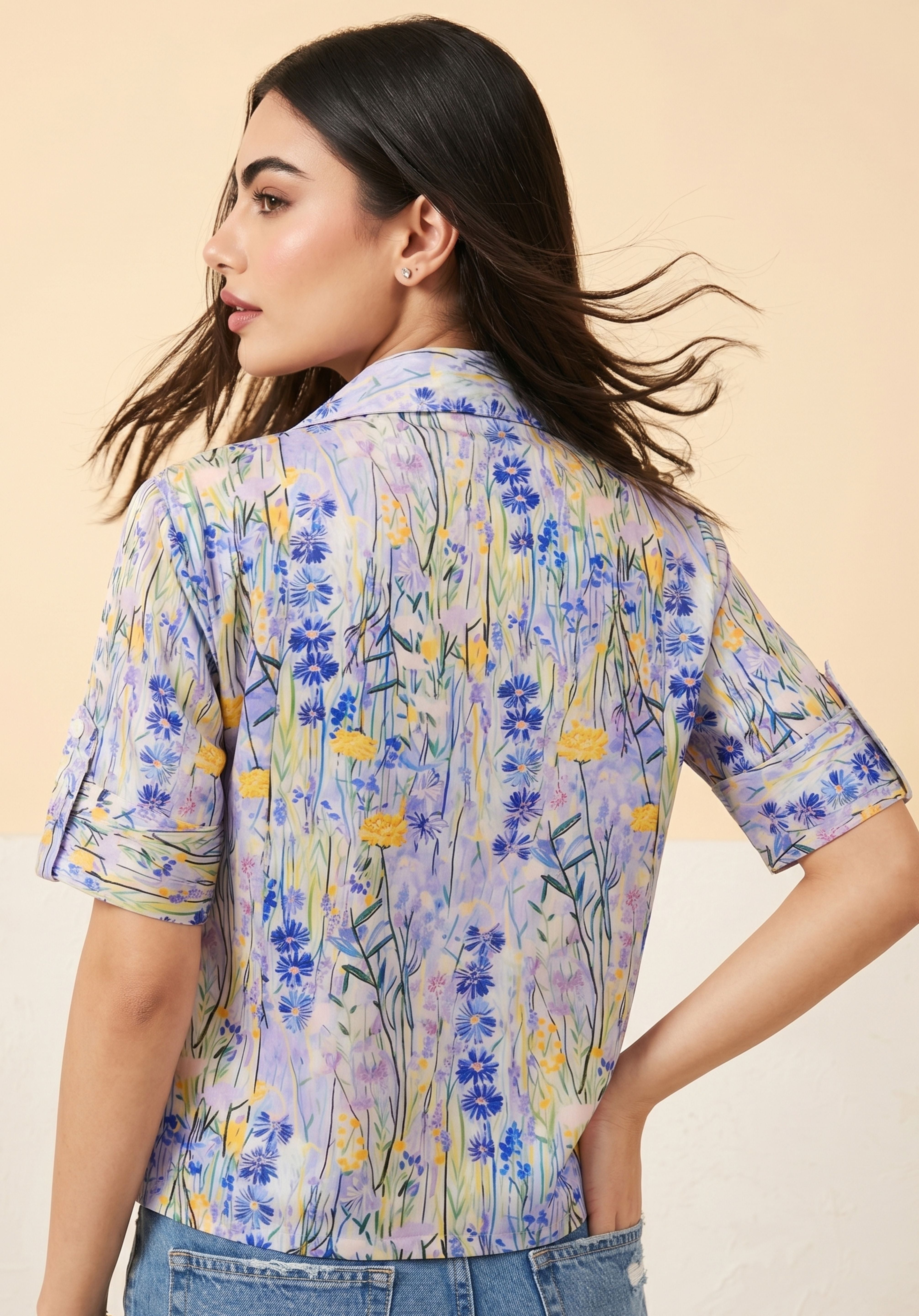 Lavender Eshani Shirt