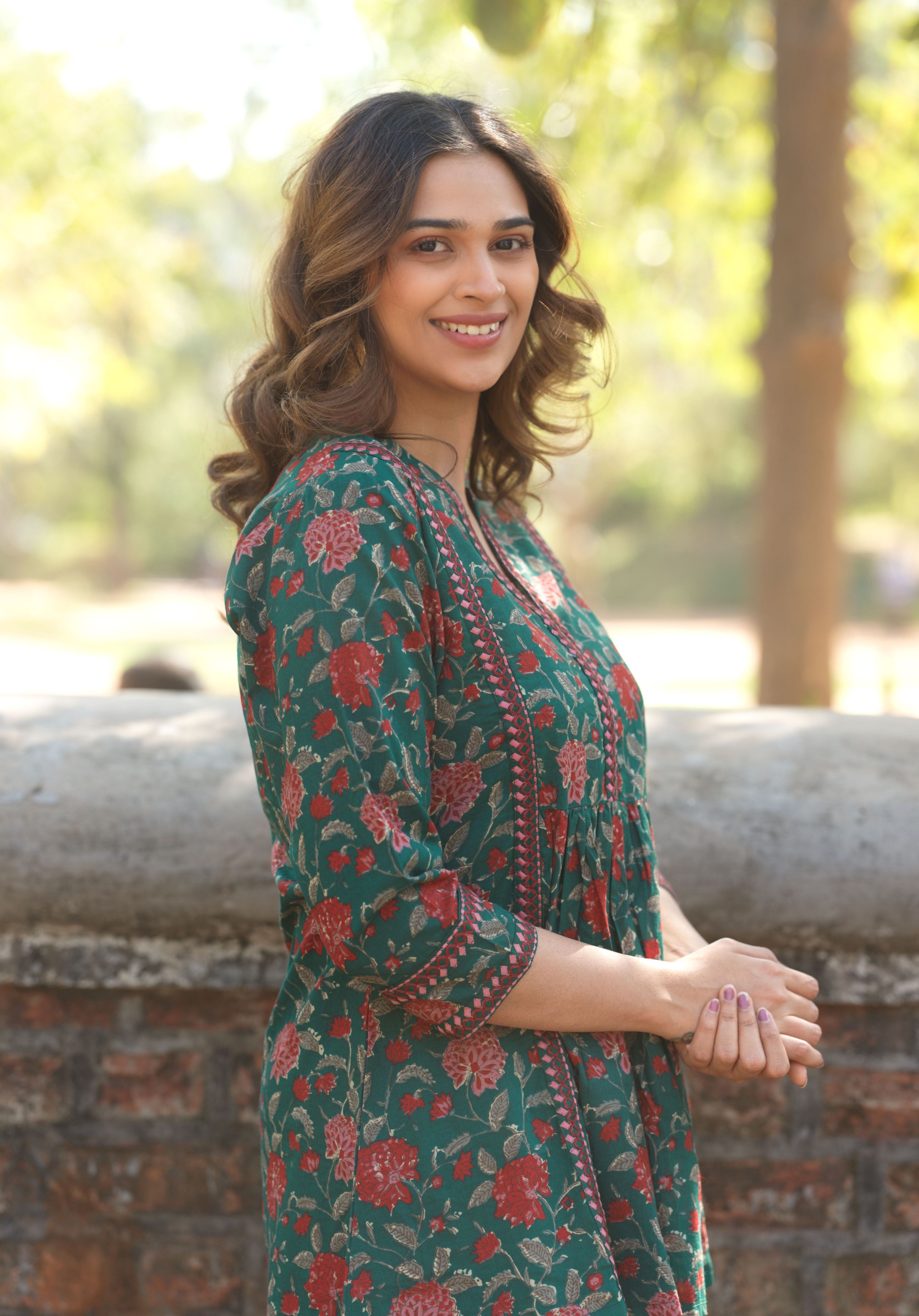 Green Inaya Top