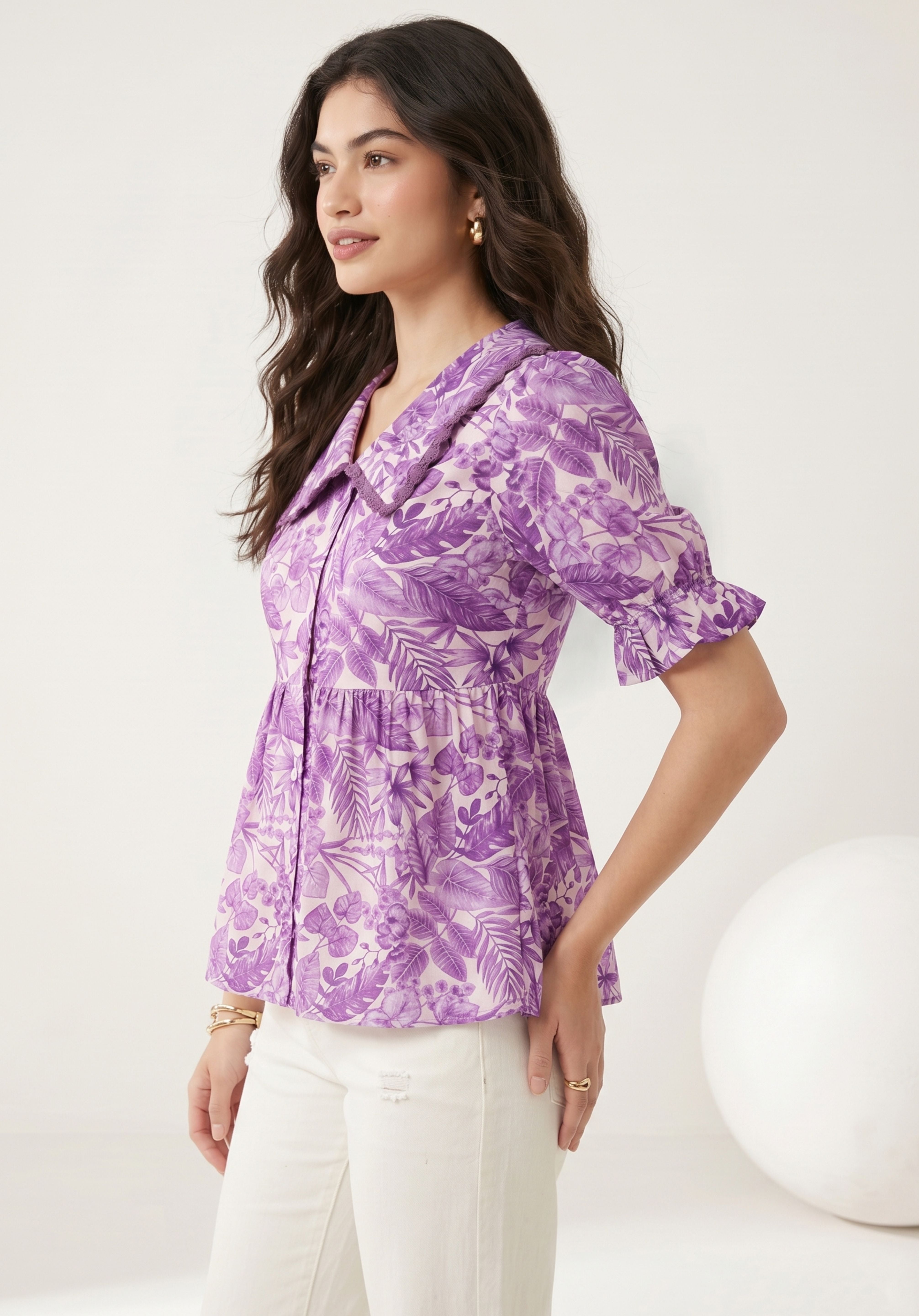 Purple Amoli Top