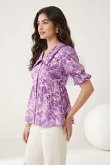 Purple Amoli Top