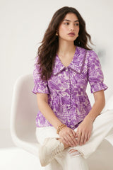 Purple Amoli Top