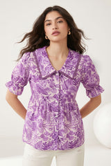 Purple Amoli Top