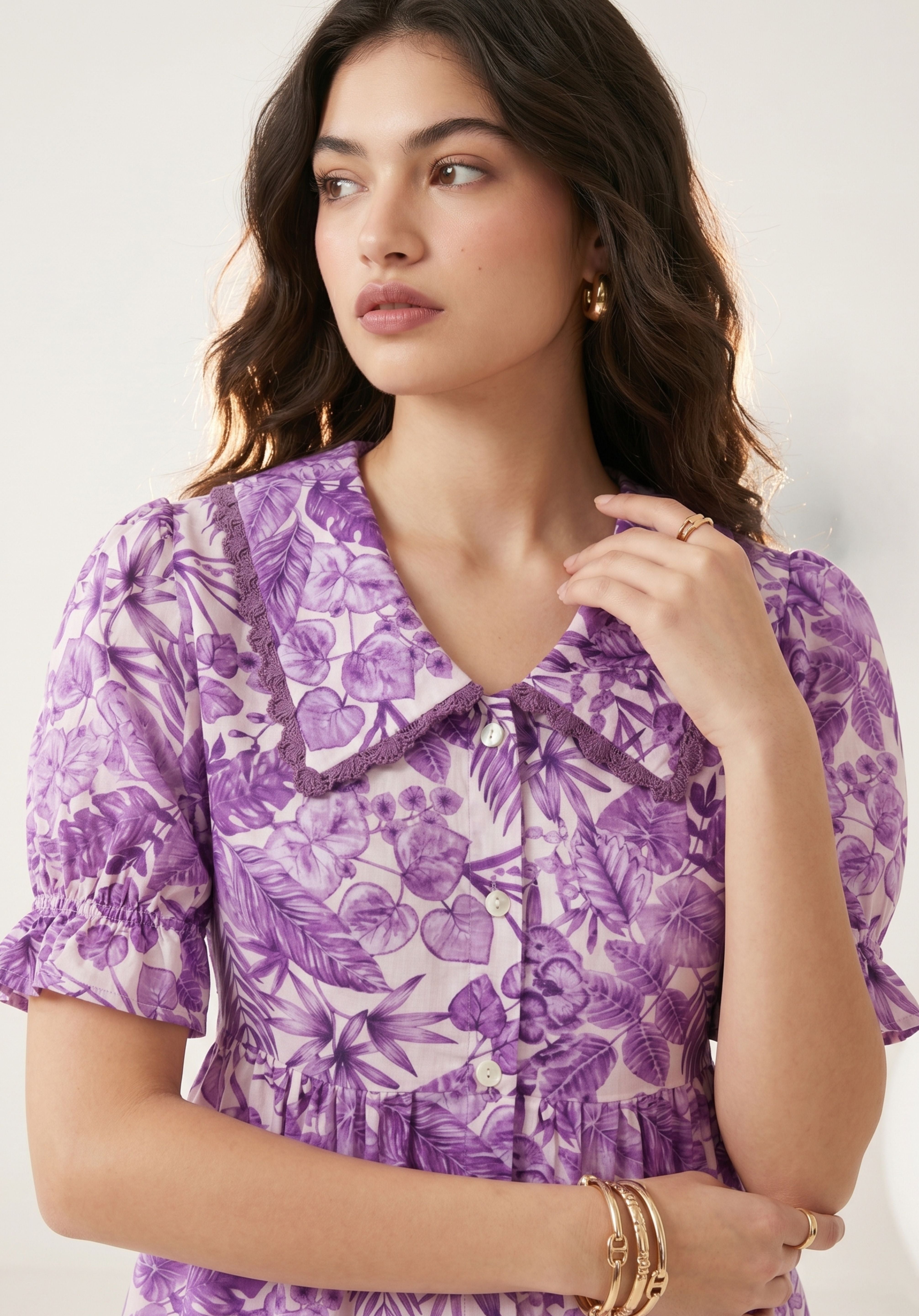 Purple Amoli Top