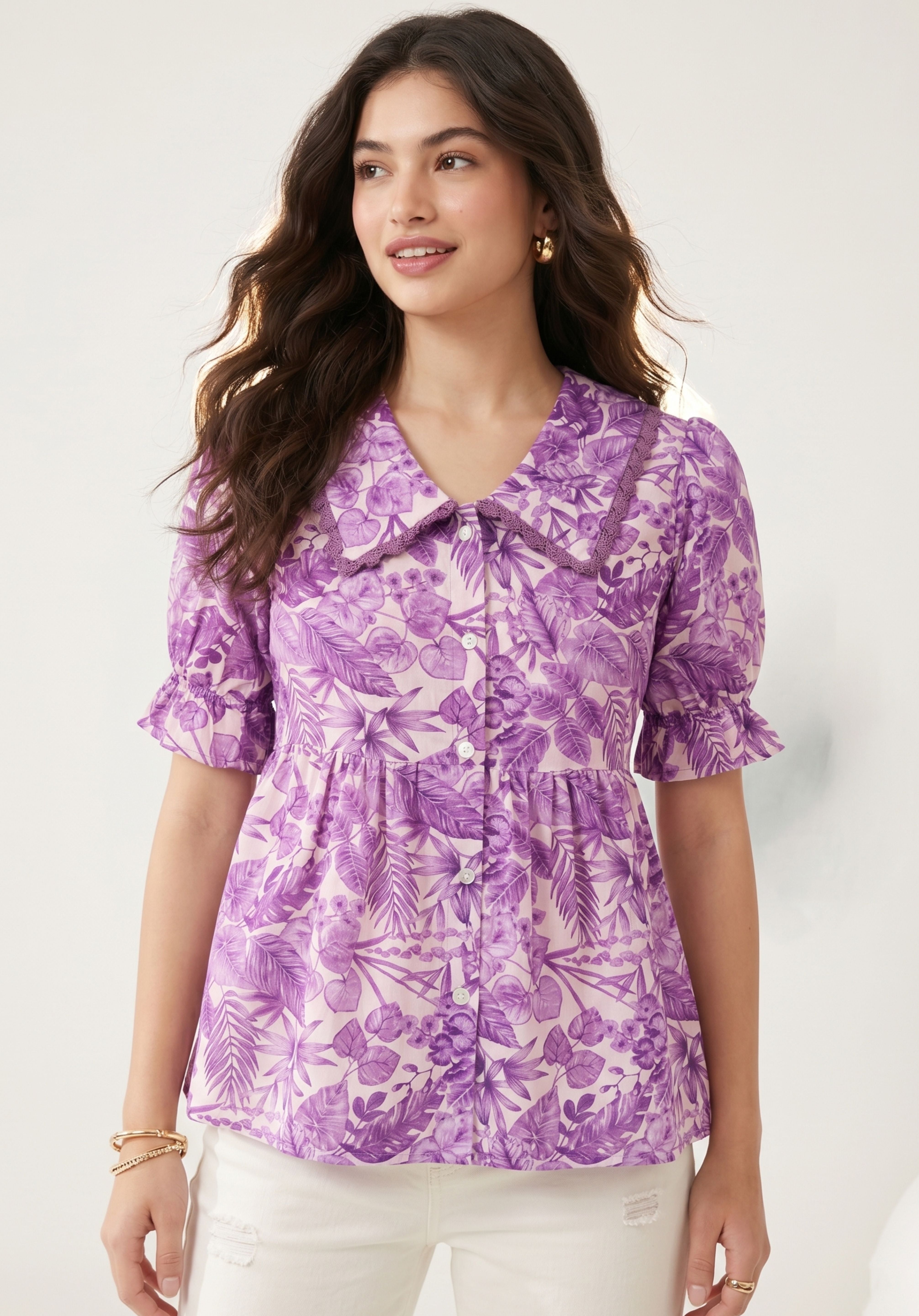 Purple Amoli Top