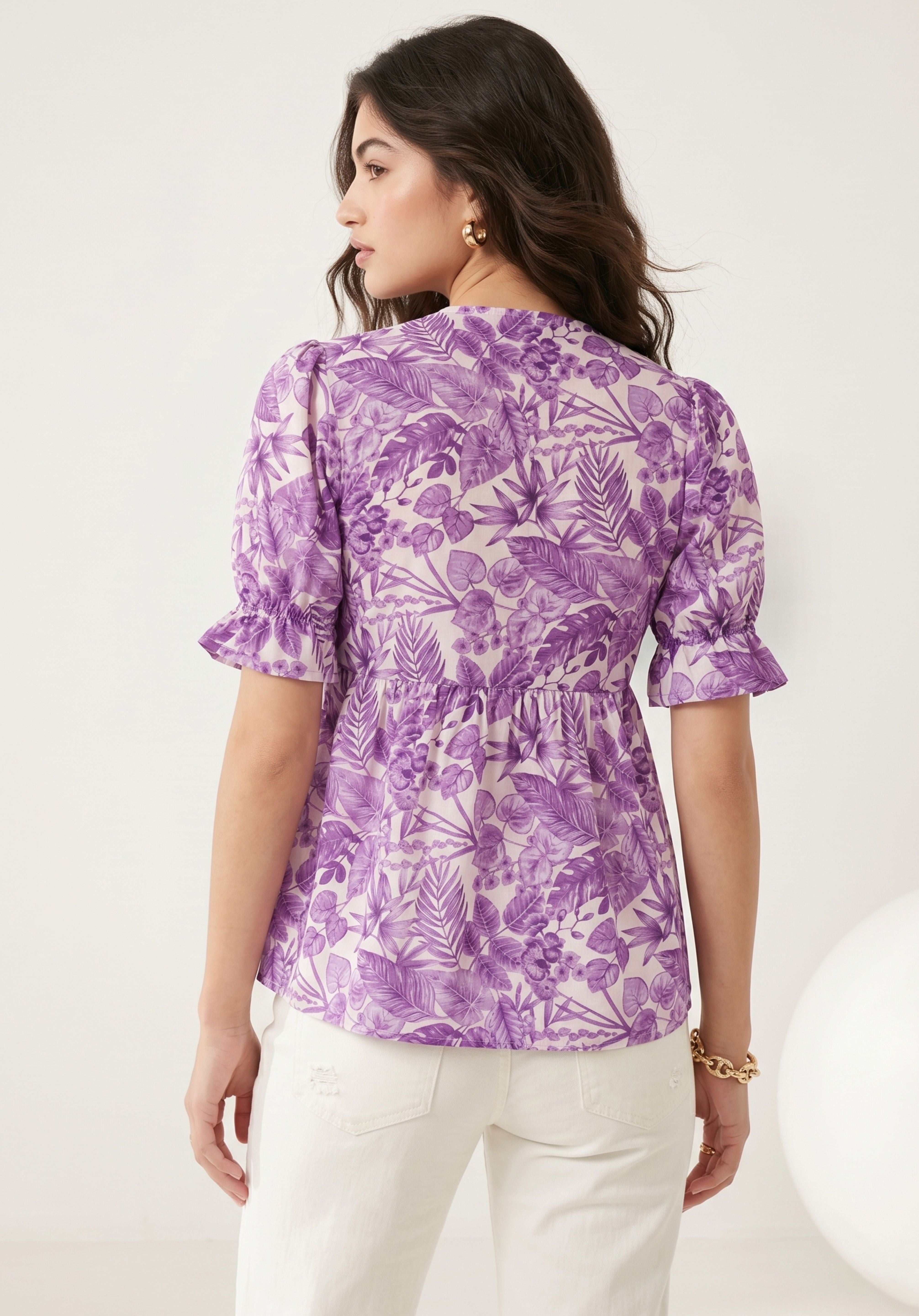 Purple Amoli Top