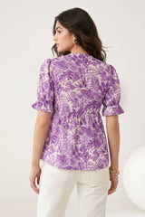 Purple Amoli Top