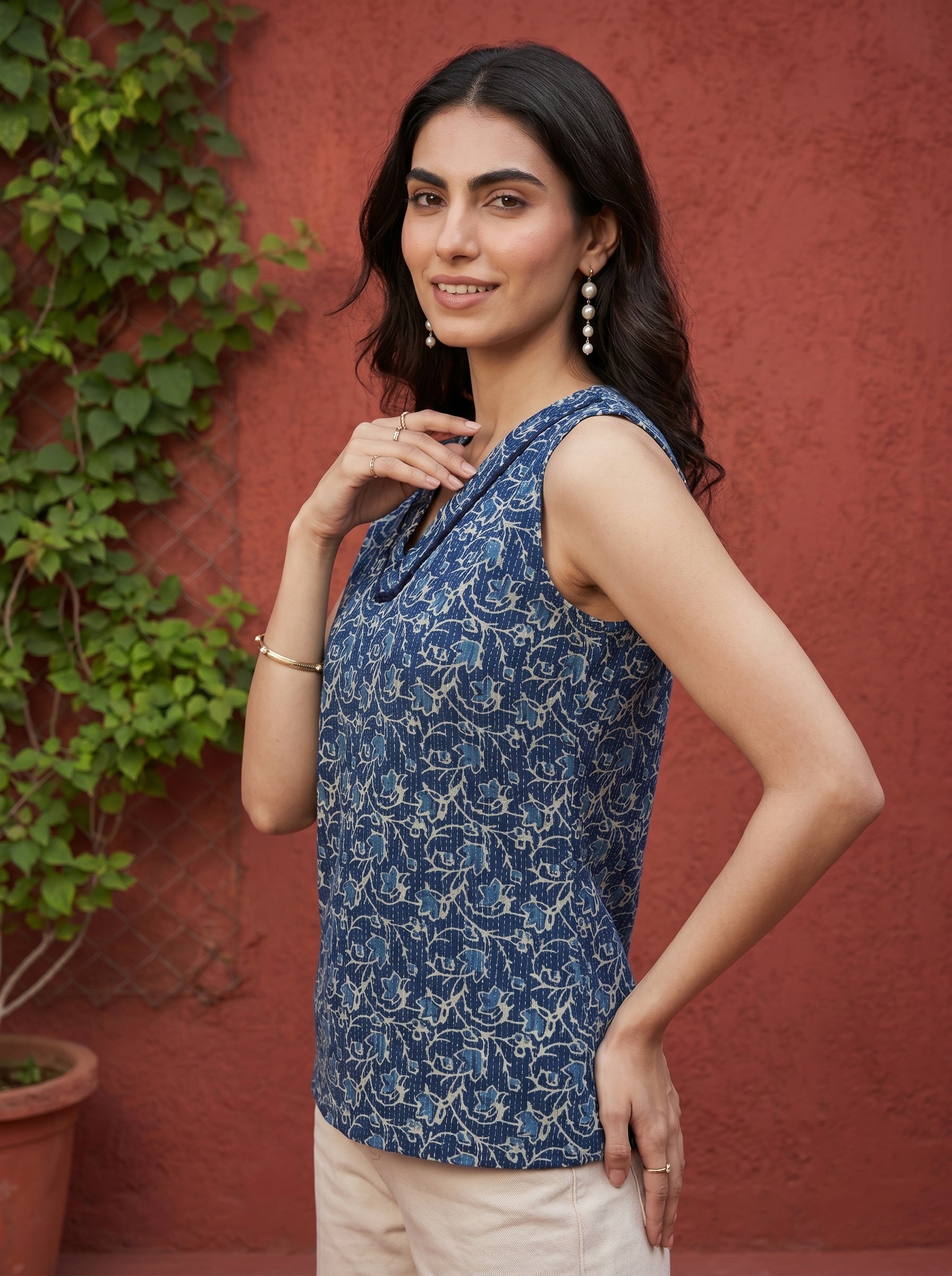 Blue Tara Top