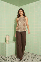 Brown Tara Top