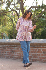 Lavender Navya Top