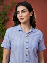 Blue Kira Top