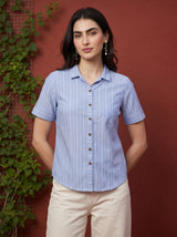 Blue Kira Top