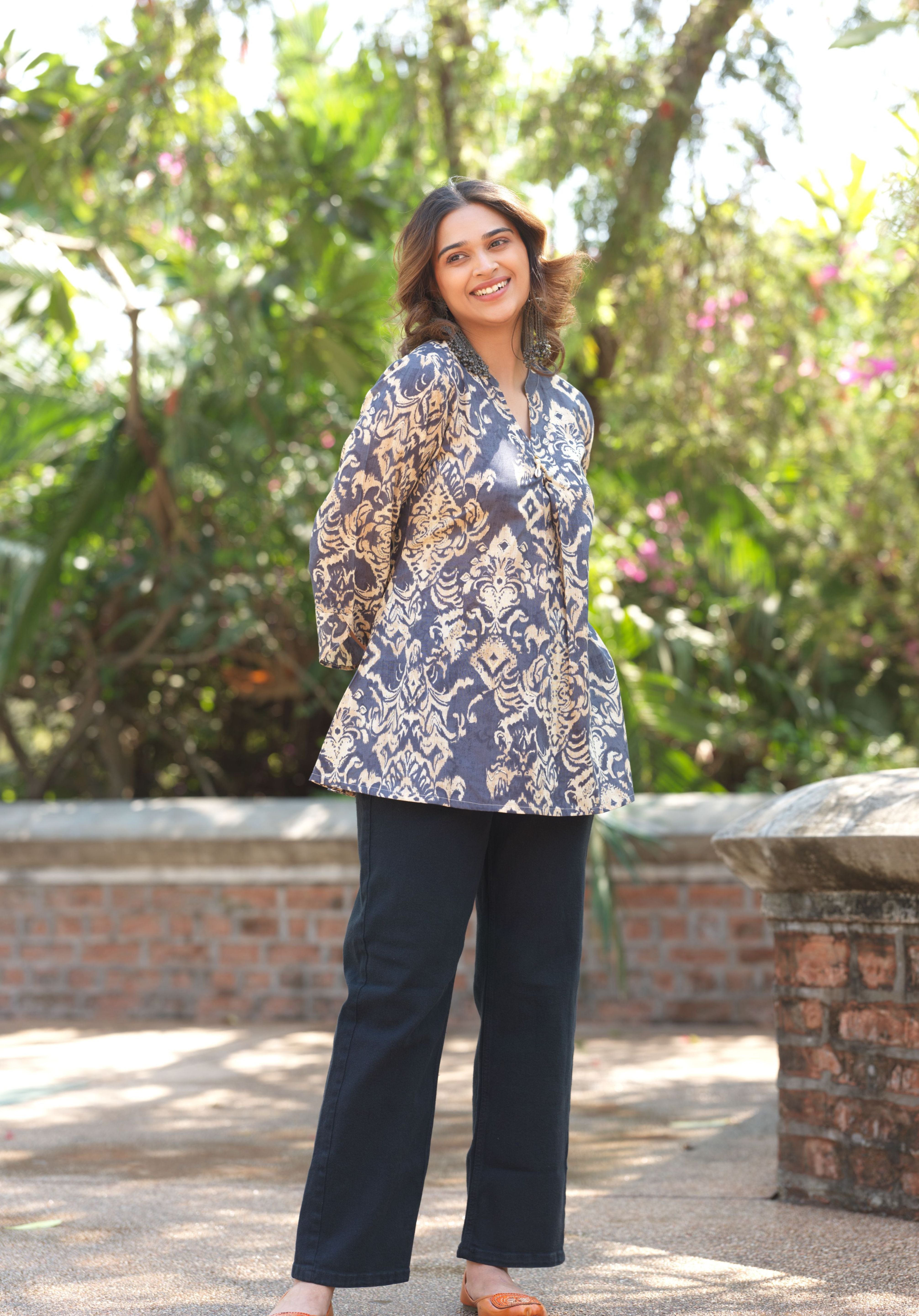 Blue Amara Top