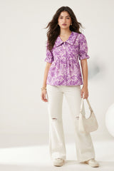Purple Amoli Top
