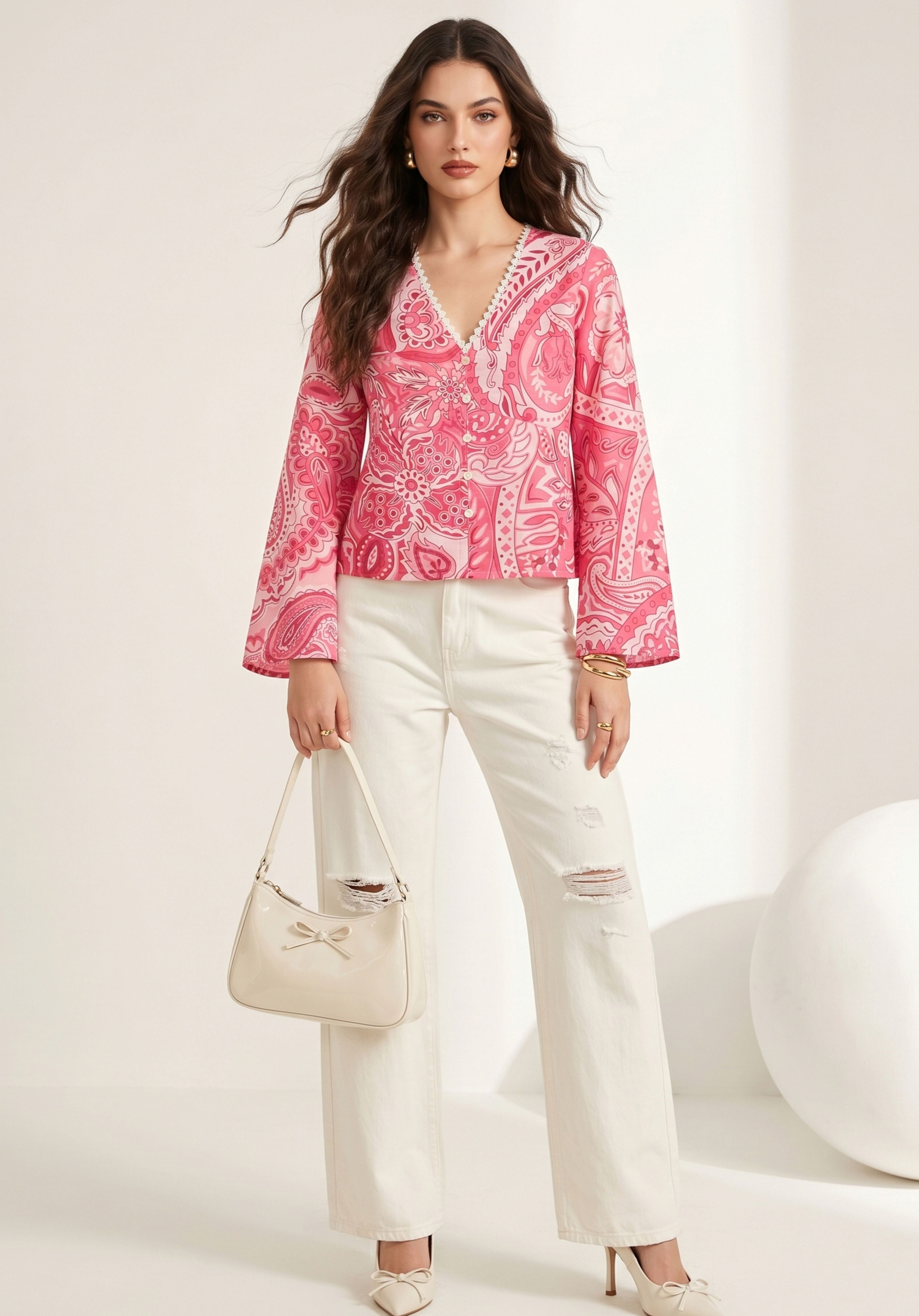 Pink Charvi Top
