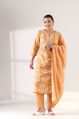 Pehli Kiran Ikat Suit Set