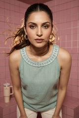 Sage Mihika Top