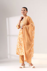 Pehli Kiran Ikat Suit Set