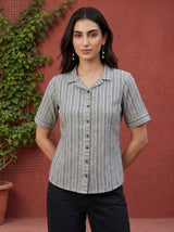 Grey Hazel Top