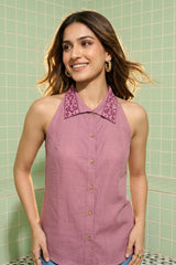 Mauve Saavi Top
