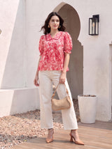 Rosewater Collar Blouse
