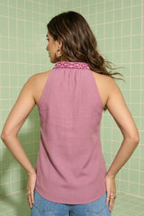Mauve Saavi Top